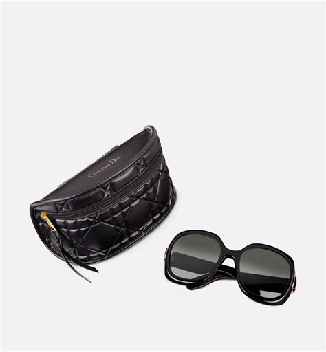 dior lady 95.22 r2i|Lady 95.22 R2I Black Rounded Sunglasses .